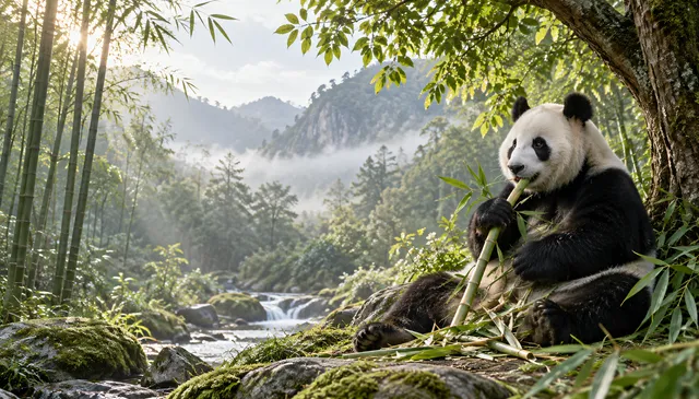 4K wallpaper of Classic 16:9 widescreen desktop wallpaper, photoreal wildlife.