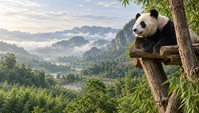 4K wallpaper of A classic 16:9 widescreen desktop wallpaper featuring photoreal wildlife.