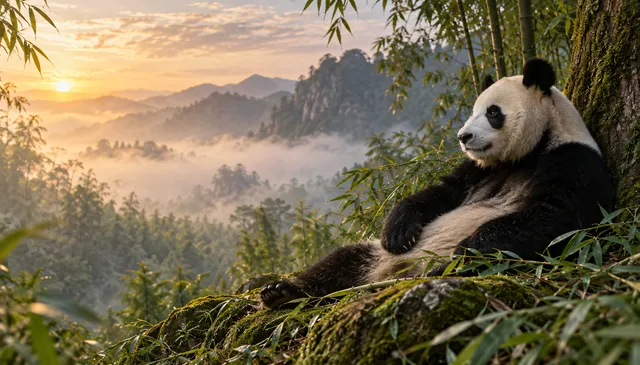 4K wallpaper of A classic 16:9 widescreen desktop wallpaper featuring photorealistic wildlife photography.