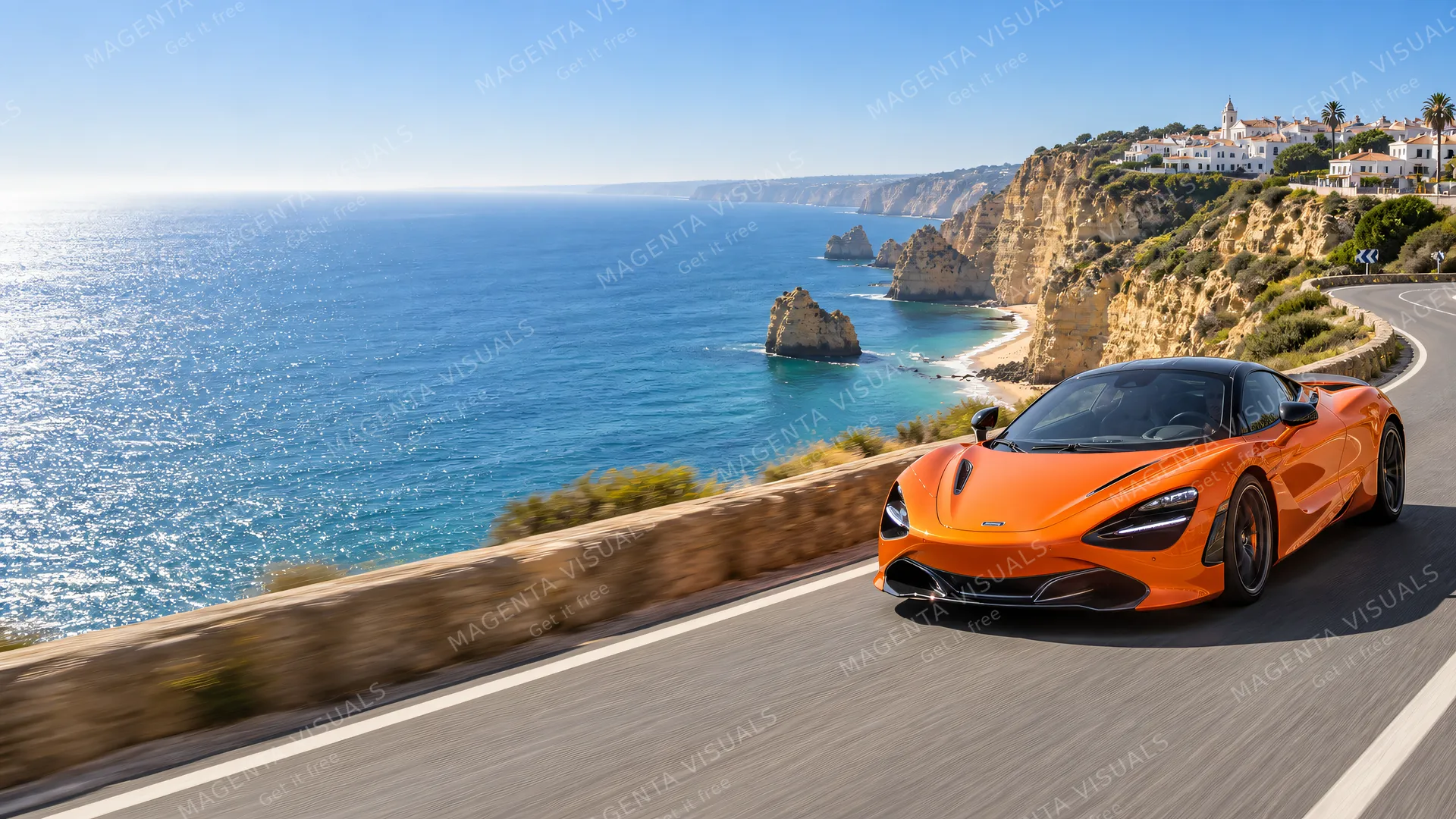 4K wallpaper of 16:9 widescreen desktop wallpaper, photorealistic automotive photography.