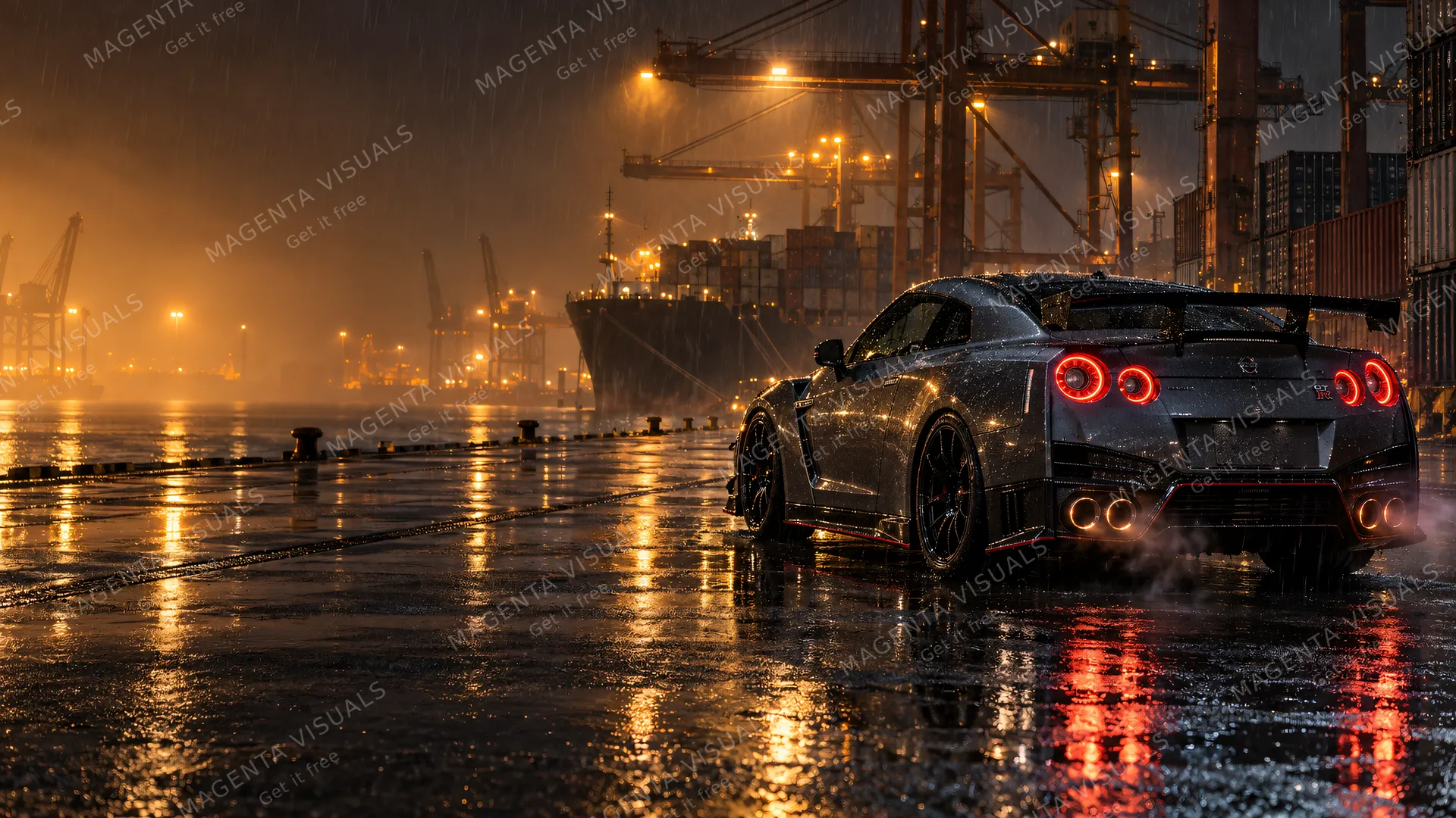 4K wallpaper of A photorealistic automotive photography shot in widescreen 16:9 aspect ratio.