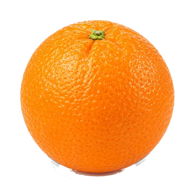 4K transparent cutout of product photography of a single whole bright orange, isolated object, entire subject visible, centered in frame, pure white background, seamless white backdrop, high key studio li…